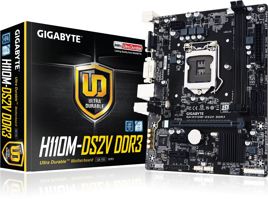 Gigabyte GA-H110M-DS2V DDR3 (Rev. 1.0)